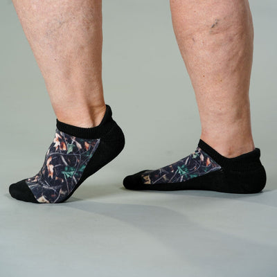 Woodland Camo Ankle Socks