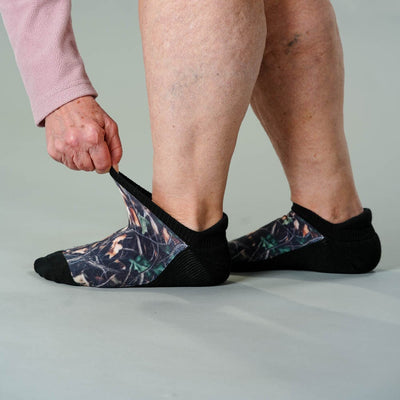 Woodland Camo Ankle Socks