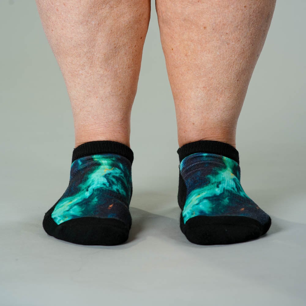 Viasox Magic Marble Ankle Socks 5-Pack Bundle detail close-up