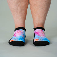 Viasox Magic Marble Ankle Socks 5-Pack Bundle pair displayed