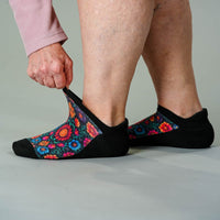 Viasox Cinco de Mayo Ankle Socks detail close-up