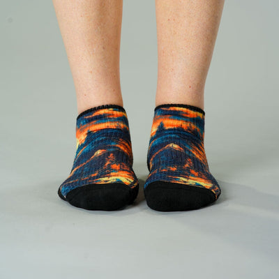 Camp Sunset Ankle Compression Socks