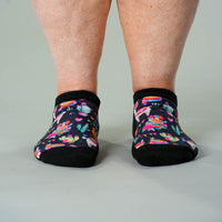 Viasox Llama Love Ankle Socks side view