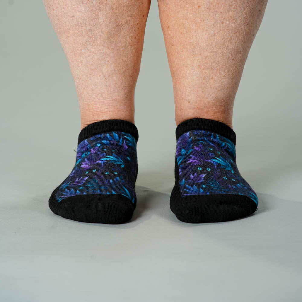 Viasox Cozy Cat Ankle Socks 5-Pack Bundle alternate view