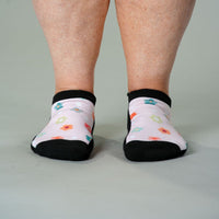 Viasox Retro Pastel Ankle Socks 5-Pack Bundle side view