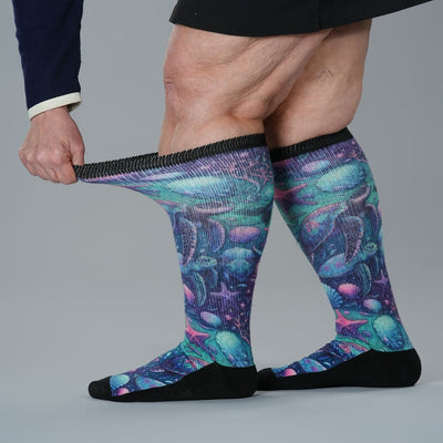Iridescent Sealife EasyStretch™ Socks