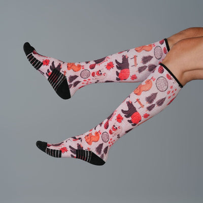 Canadian Critters Compression Socks