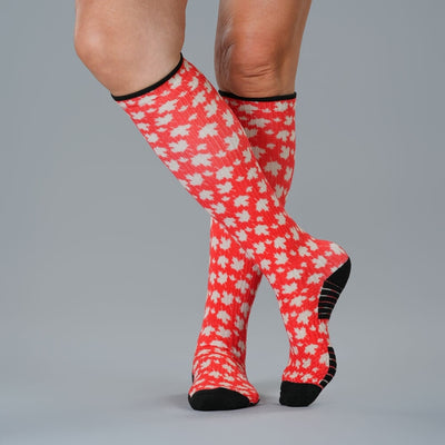 Canadian Maple Compression Socks