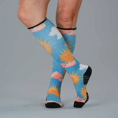 Celestial Summer Compression Socks