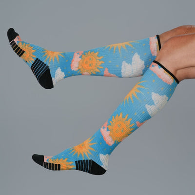 Celestial Summer Compression Socks