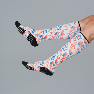 American Nostalgia Compression Socks