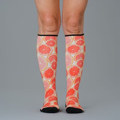 Grapefruit Dreams Compression Socks