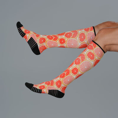 Grapefruit Dreams Compression Socks