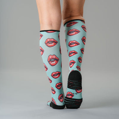 Vintage Kiss Compression Socks