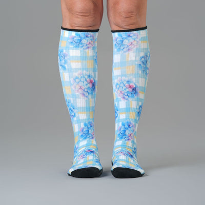 Picnic Flowers Compression Socks