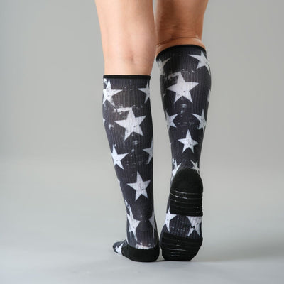 Retro Stars Compression Socks