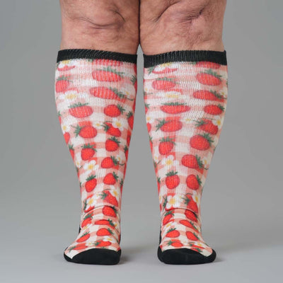 Strawberry Patch EasyStretch™ Socks