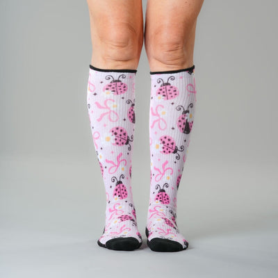 Pink Ladies Compression Socks