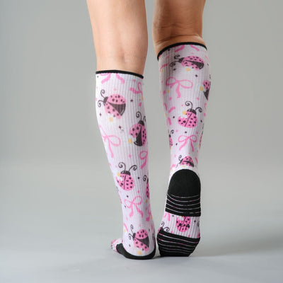 Pink Ladies Compression Socks