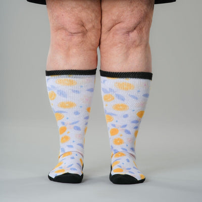 Lavender Lemon EasyStretch™ Socks