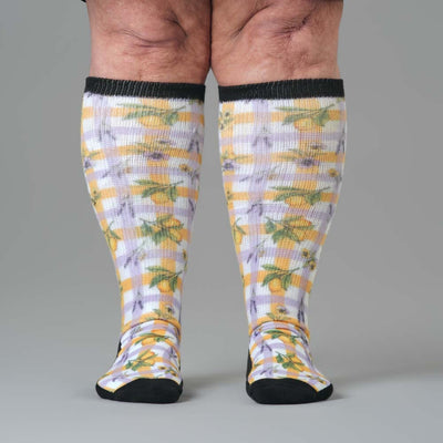Lavender Lemon EasyStretch™ Socks