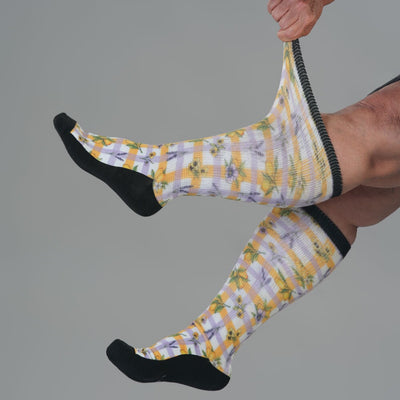 Lavender Lemon EasyStretch™ Socks