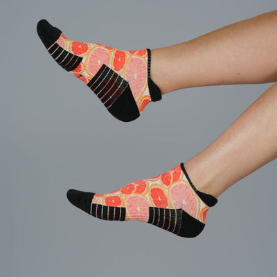 Grapefruit Dreams Ankle Compression Socks