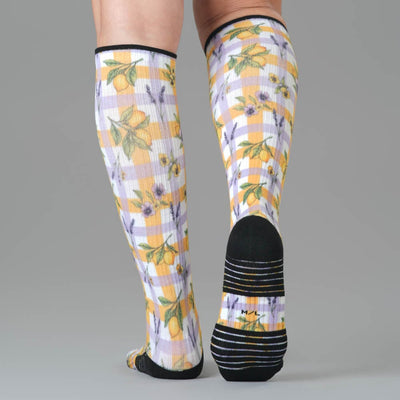 Lavender Lemon Compression Socks