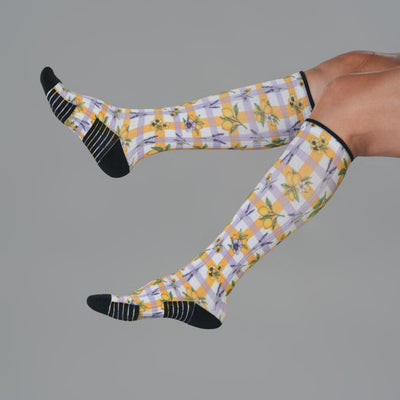 Lavender Lemon Compression Socks