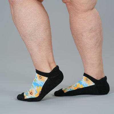 Sunflower Sky Ankle Socks