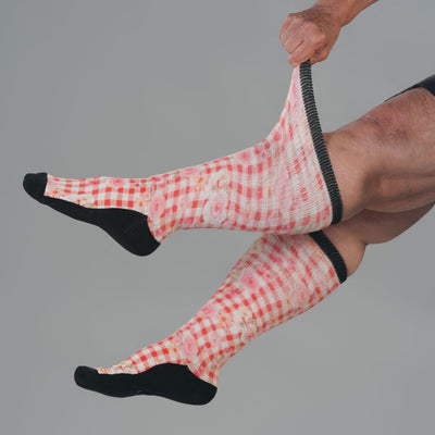 Cottage Rose EasyStretch™ Socks