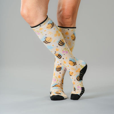 Busy Bee Compression Socks