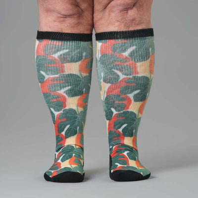 Jungle Leaves EasyStretch™ Socks