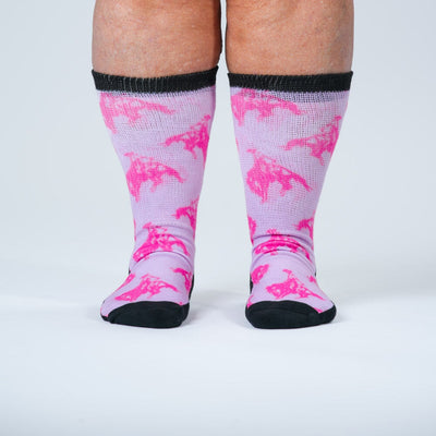 Viasox Saddle Up EasyStretch™ Socks pair displayed