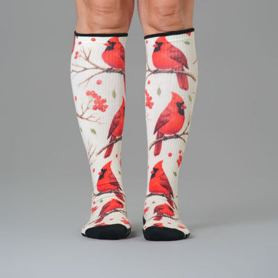 Cardinals Compression Socks