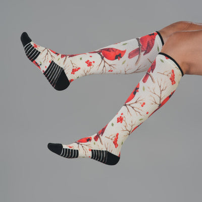 Cardinals Compression Socks