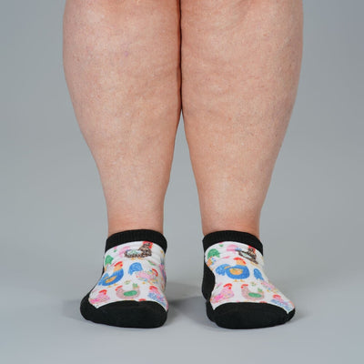 Rooster Razzle Ankle Socks