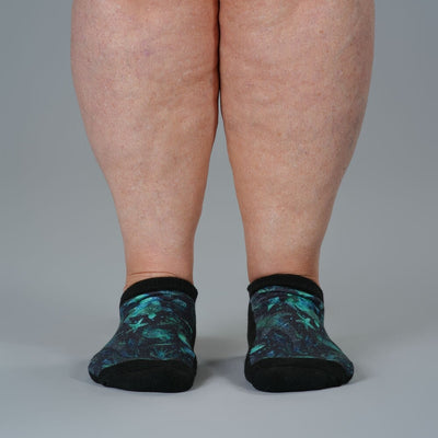 Mandala Ocean Ankle Socks