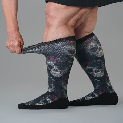 Skulls and Roses EasyStretch™ Socks