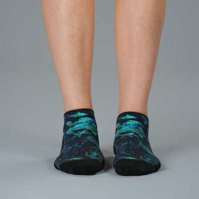 Mandala Ocean Ankle Compression Socks