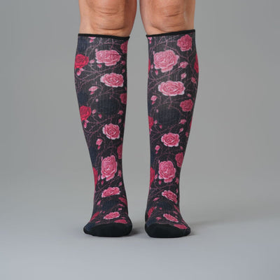 Dark Love Compression Socks