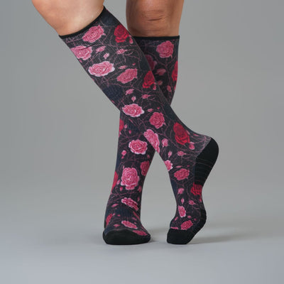 Dark Love Compression Socks