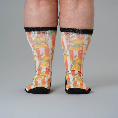 Lemon Stripes EasyStretch™ Socks