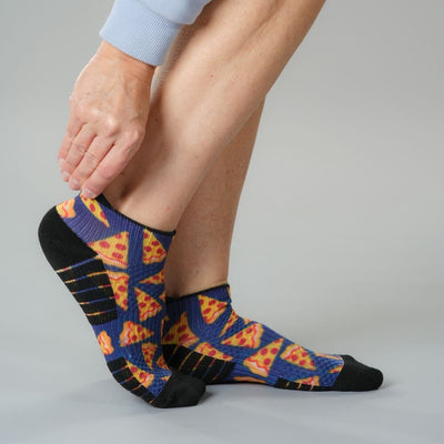 Pizza Party Ankle Compression Socks