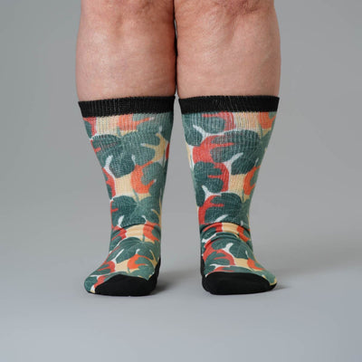 Jungle Leaves EasyStretch™ Socks