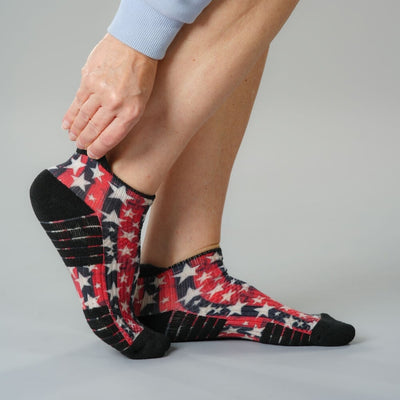 Rockin' Stars Ankle Compression Socks