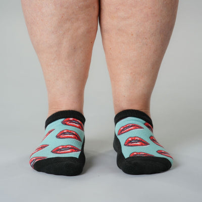 Vintage Kiss Ankle Socks