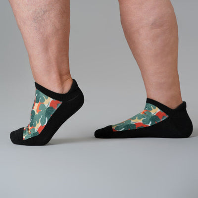 Jungle Leaves Ankle Socks