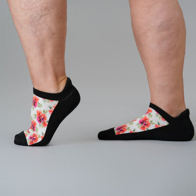 Pastel Petals Ankle Socks