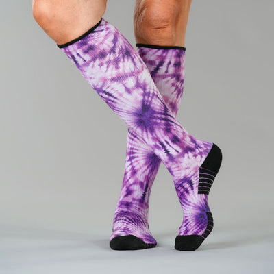 Purple Haze Compression Socks